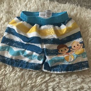 Coco melon swim shorts